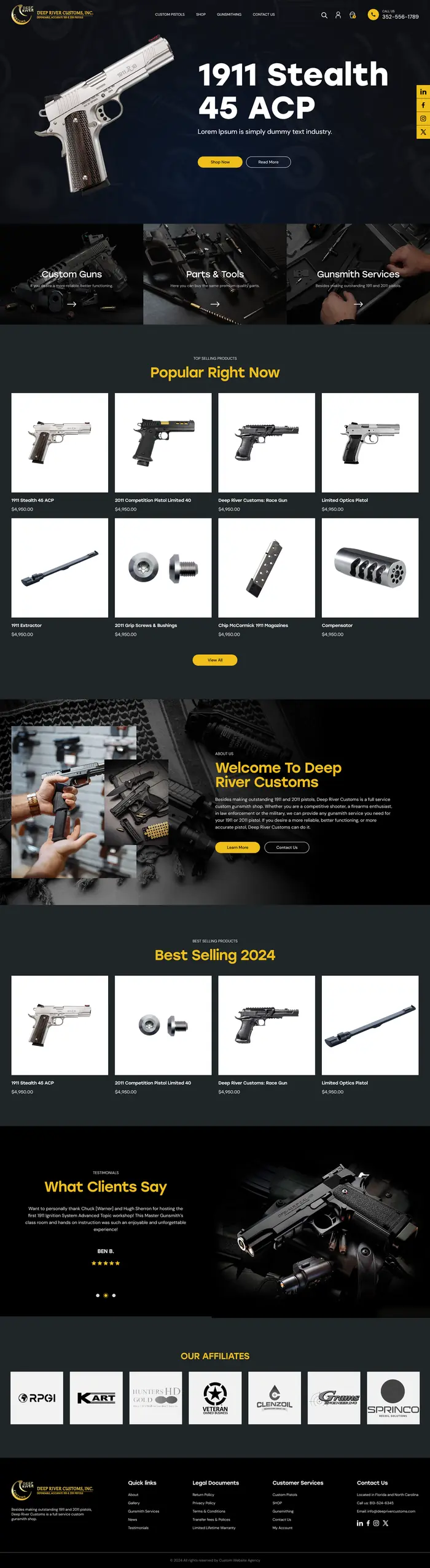 Deep River Customs